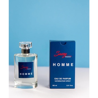 Sassy Paris Homme 100 ml EDP กล่องซีล น้ำหอมมหาเสน่ห์ จากฝรั่งเศส (สินค้าพร้อมส่ง)