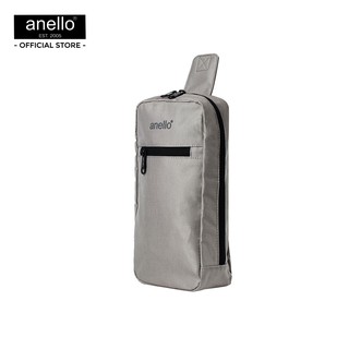  กระเป๋าคาดอก anelloKoten Denim Crossbody OS-N032 - Light grey กระเป๋าคาดอกผู้ชาย  กระเป๋าคาดอกผู้หญิง