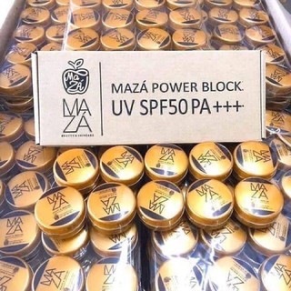 กันแดดมาช่า MAZA SUNSCREEN  SPF50 pa++ (ยกแพ็ค10 กระปุก)