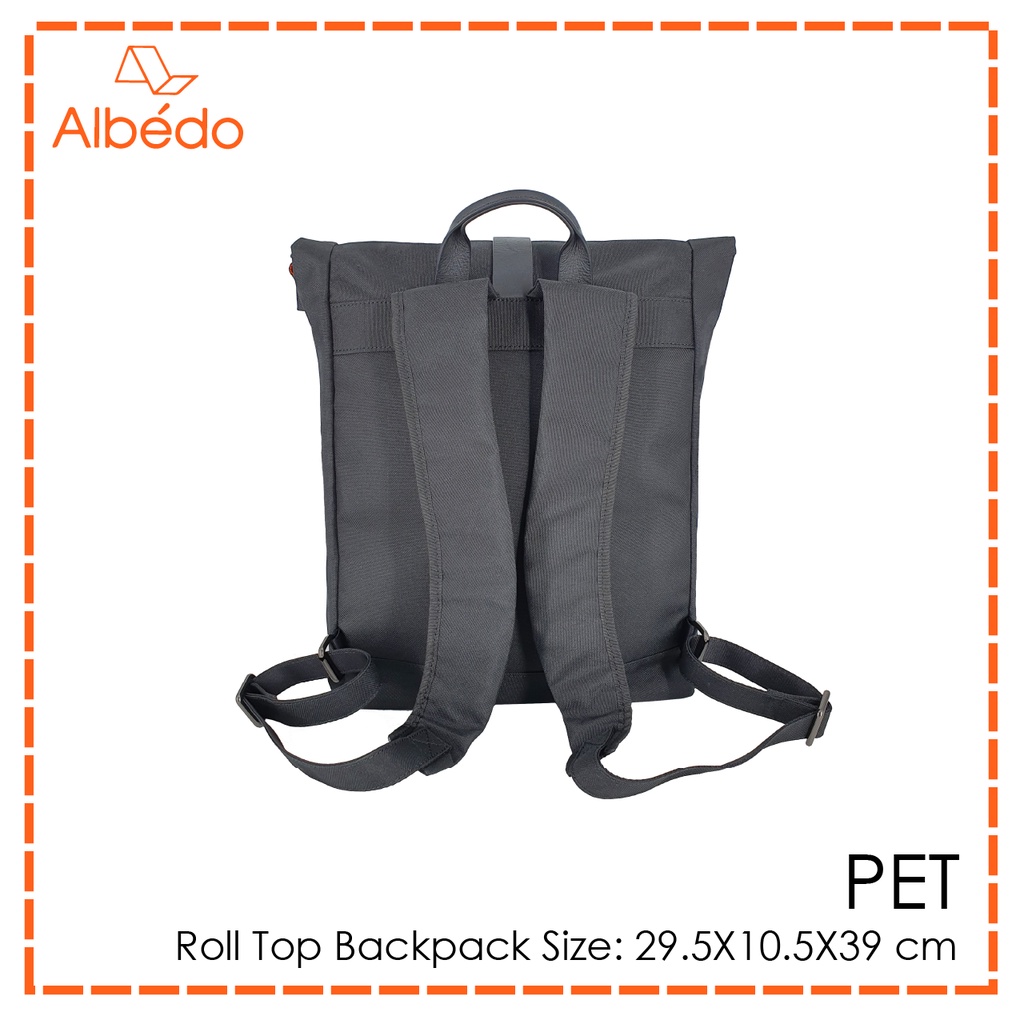 Albedo حقيبة ظهر Roll Top من بلاستيك معاد تدويره — صورة 5