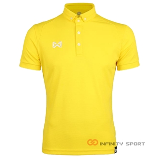 Warrix เสื้อโปโล  รุ่น Scale wa 3315 สีเหลือง YW  ( wa 3315N )