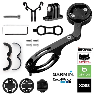 ขาตั้งกล้อง GOPRO ติดไฟหน้าจักรยาน อเนกประสงค์ สําหรับ Garmin bryton CAREYE Xoss bryton