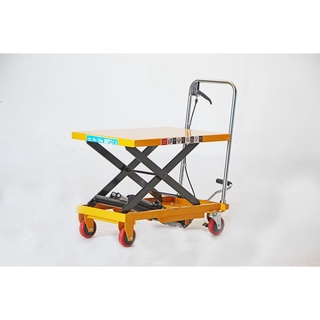 Hydraulic Lift Table Cart รถโต๊ะยกของไฮดรอลิค รถยกแบบโต๊ะยก ที่ยกของหนัก ยกของโรงงาน ยกของสโตร์แบบล้อเข็น