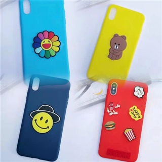 เคสโทรศัพท์มือถือแบบนิ่ม ลายน่ารัก 3D สําหรับ OPPO A33 neo7 F7 Realme 5 6i Redmi 9A Note 6 6A Note 9