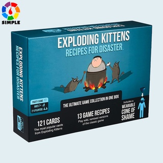 Exploding Kittens: Recipes for Disaster Card Game