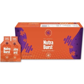 RIP &amp; SIP! Nutra Burst Premium Liquid Multivitamin &amp; Detox in a Convenient Gel Pack, Feel Better  (30 Gel Packets)