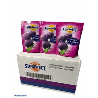 พรุน sunsweet 1ลัง/36ห่อ ราคาส่ง!! สินค้านำเข้าจากมาเลเซีย ยกลัง..