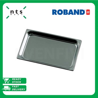 ROBAND ถาดสแตนเลสขนาด 2/3 ลึก100มม ROB1-Z23100