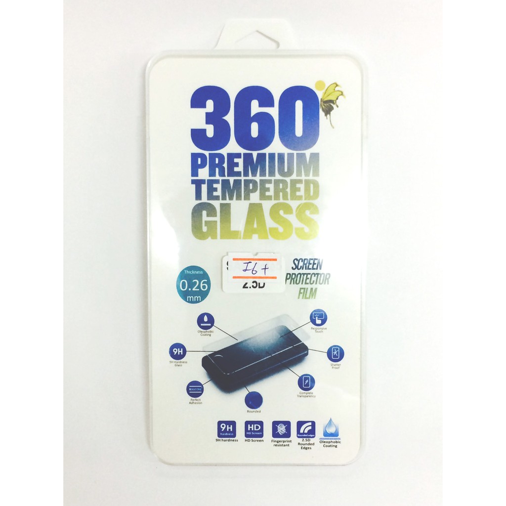 ถูกมาก‼️ ฟิล์มกระจก360   iPhone 6/6p/7/7P/8/8P ไม่เต็มจอ
