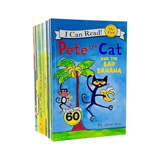 (พร้อมส่ง) I Can Read: Pete the Cat 19 เล่ม (My First Reading) หนังสือนิทานภาษาอังกฤษ