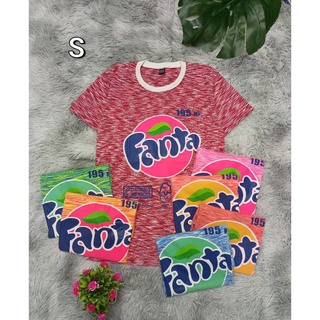 💥 เสื้อยืดคอกลม เสื้อแฟนต้า เสื้อนีออน เสื้อแฟชั่น ตามกระแส แฟนต้า Fanta แฟนต้า นีออน