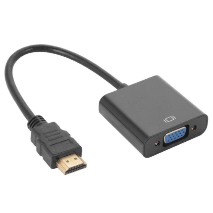 สายแปลง Hdmi Male To Vga Hd 1080p Cable Converter Adapter For Pc Dvd Tv Monitor No Sound ส ดำ Intl Shopee Thailand