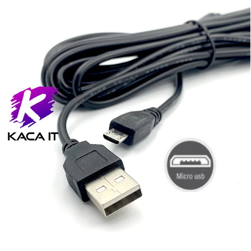 สาย Micro to USB ยาว 75cm-5m ใช้สำหรับ สายชาร์จมือถือ กล้องติดรถยนต์ กล้อง wifi ลำโพง Bluetooth thumbnail 5