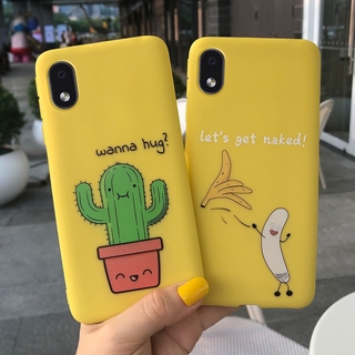 เคสโทรศัพท์ซิลิโคนลายการ์ตูนกระบองเพชรสําหรับ Samsung Galaxy A 01 Core A 01 A 01 Core Sm - A013 F Sm - A015 F