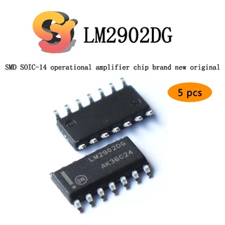 [พร้อมส่ง] ชิปวงจรรวม LM2902DG SOP-14 5 ชิ้น