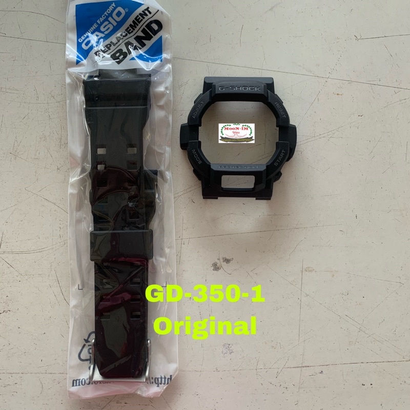 กรอบสายG-SHOCKของแท้ รุ่น GD-350 สีเทา และ สีดำ หายาก