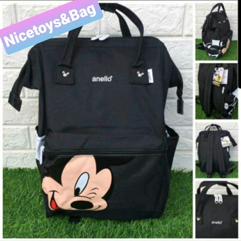 Anello Backpack กระเป๋าเป้มิกกี้ Anello Mickey