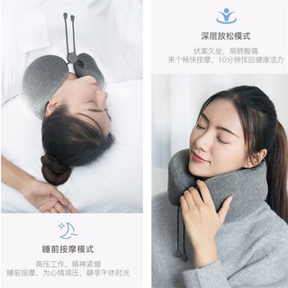 【บลูไดมอนด์】Sleep Aid Neck Pillow Massage Pillow Cervical Spine Home Neck Adult Neck Pillow Neck Pillow LERAVAN Electric