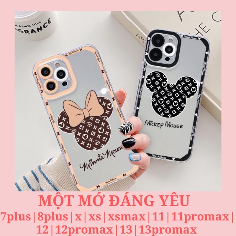 เคสกล้องฟูลเฟรม MINIE MOUSE และ MICKEY MOUSE 7plus/8plus/X/Xs/Xsmax/11/11promax/12promax