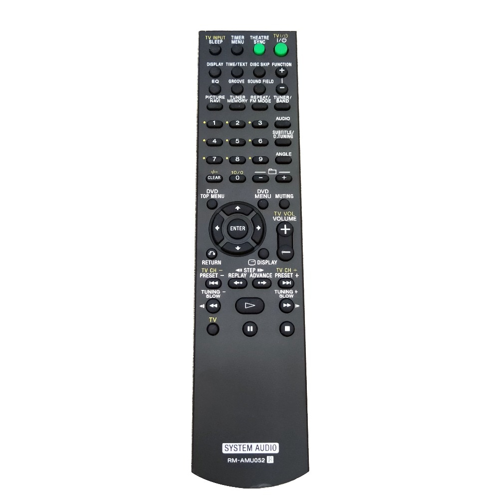 ใหม่ RM-AMU052 สําหรับ MHC-WZ88D MHC-RV222D HCD-RV222D RV333D Fernbedienung สําหรับระบบ SONY รีโมทคอ