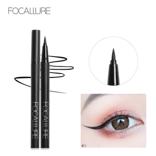 Focallure ปากกาอายไลเนอร์สีดํากันน้ําติดทนนาน