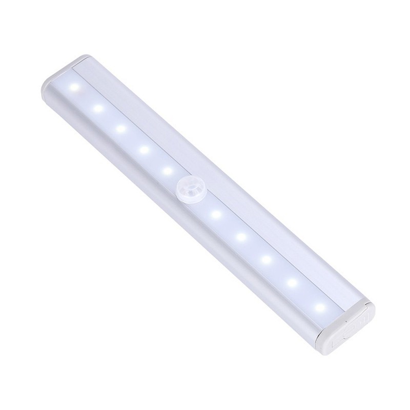 10 LED cupboard sensor light wireless LED cabinet light with motion ...