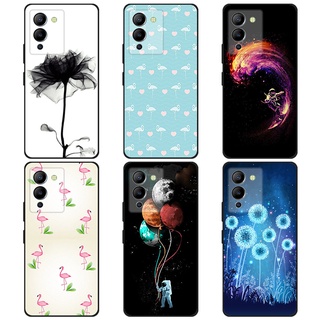 เคสโทรศัพท์มือถือ ซิลิโคนนิ่ม TPU ลายการ์ตูนน่ารัก สําหรับ Infinix Note 12 G96 Note 12 G96