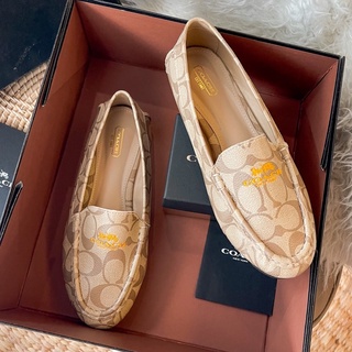 พร้อมส่งรองเท้าคัชชูLoafer Style Coach งานปักโลโก้