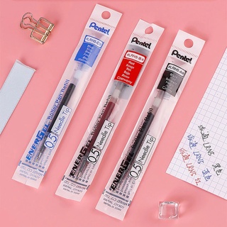 Pentel ไส้ปากกา เพนเทล Energel Refill 0.5mm - หมึกสีดำ, แดง, น้ำเงิน