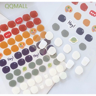 Qqmall สติ๊กเกอร์ลายหมีน่ารักสําหรับตกแต่งสมุดไดอารี่ 3 ชิ้น / แพ็ค