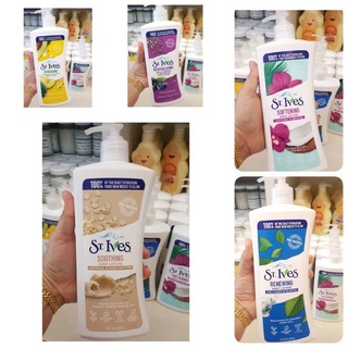 โลชั่น St.ives body lotion ขนาด 621ml. 100% natural ธรรมชาติ 100%