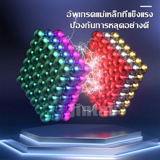 ของเล่นแม่เหล็ก บอลแม่เหล็ก แม่เหล็กของเล่น buck ball แม่เหล็ก แม่เหล็กพัฒนาของเล่น บอลแม่เหล็ก 64/216 ชิ้น