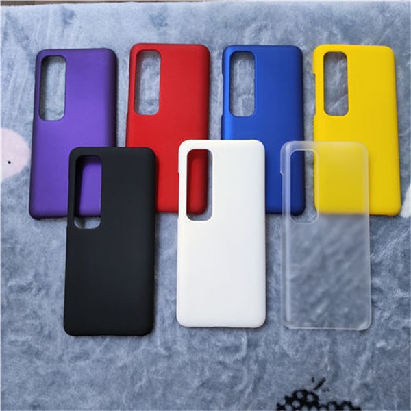 เคสโทรศัพท์พลาสติกแข็งด้านยางหรูหราสําหรับ Xiaomi Mi 10S 10 Ultra