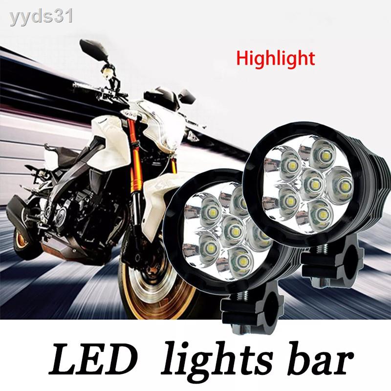 ☼▽2x 13000lm 6000K LED รถจักรยานยนต์หลอดไฟหน้าจักรยานกันน้ำไฟตัดหมอกภายนอก MOTO DRL หลอดไฟ 12V