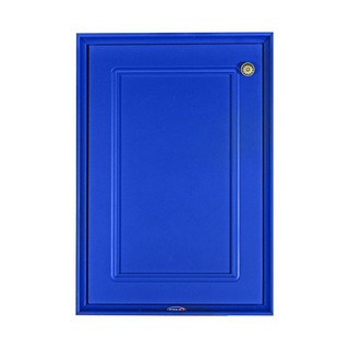 บานซิงค์เดี่ยว QUEEN GOLD 44.5x65 ซม. สีน้ำเงิน หน้าบาน SINGLE CABINET DOOR QUEEN GOLD 44.5x65CM BLUE