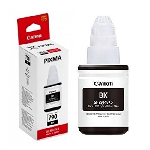 หมึกเติมแท้  CANON GI-790 BK For : Canon Pixma G1000 / G2000 / G3000