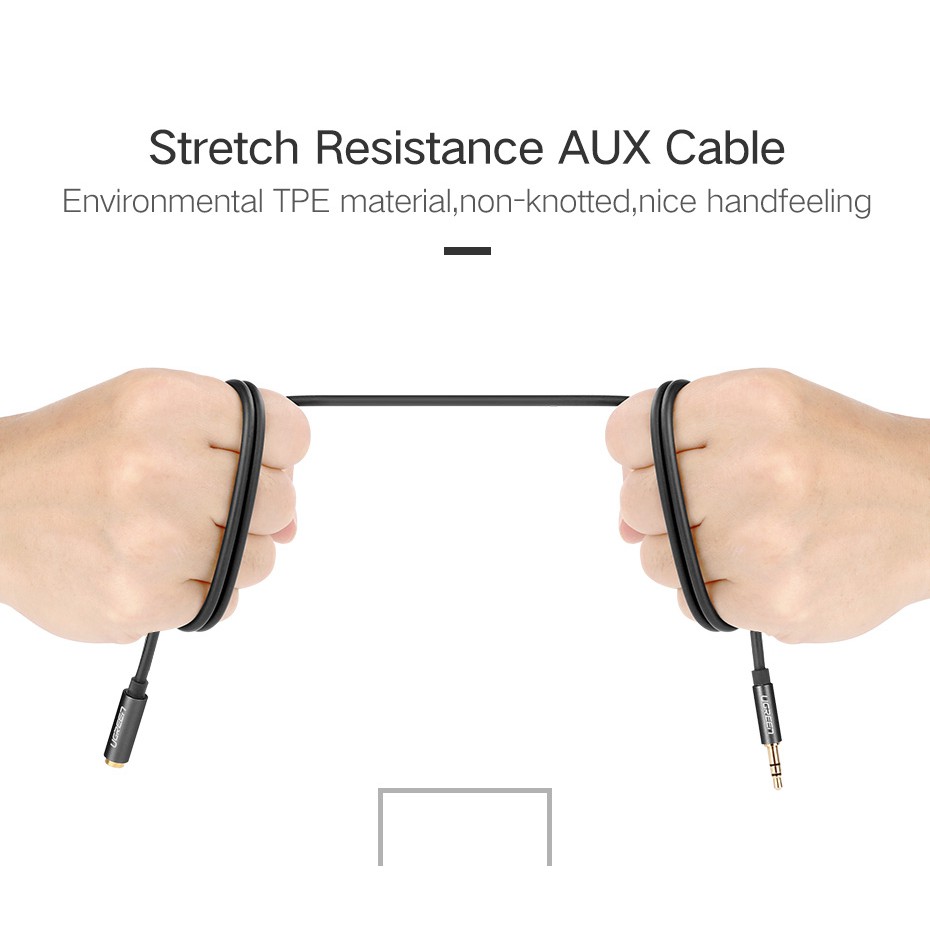Ugreen(AV118) Jack 3.5mm Audio Extension Cable Male to Female for PC Phone