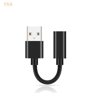 Yxa Usb 2.0 Male To Type C Female อะแดปเตอร์สายเคเบิ้ลสําหรับหูฟัง Huawei Freelace Usb C แฟลชไดรฟ์ / การ์ดหน่วยความจํา