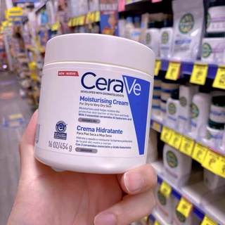 CERAVE Feuchtikeitscreme 340/g454g. เซราวี มอยซ์เจอร์ไรซิ่ง ครีม ครีมบำรุงผิวหน้าและกาย