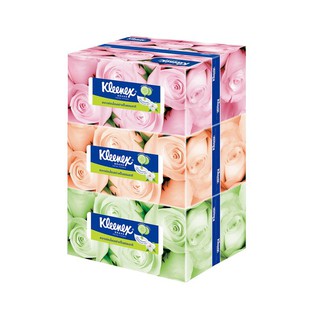 💥โปรสุดพิเศษ!!!💥 คลีเน็กซ์ ฟลอรัล กระดาษเช็ดหน้า 140 แผ่น แพ็ค 6 กล่อง Kleenex Floral Facial Tissues 140 Pulls x 6 Boxes