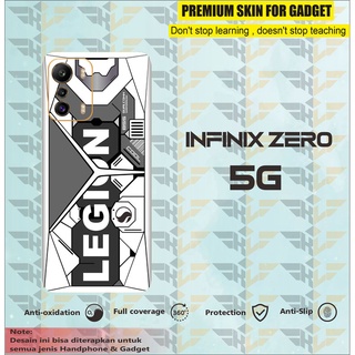 Garskin HANDPHONE INFINIX ZERO 5G LEGIOON สีขาว สําหรับโทรศัพท์มือถือ 2 ชิ้น