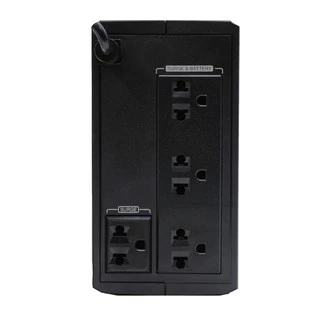 UPS (เครื่องสำรองไฟฟ้า) SYNDOME รุ่น ECO II-800 (800 VA/360 WATT) (1000VA/630W) รับประกัน 2 ปี