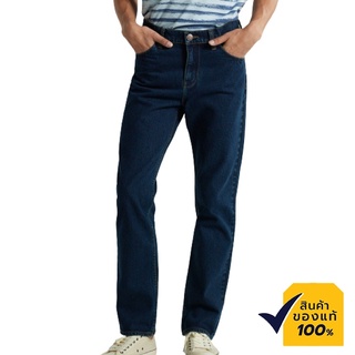 Mc Jeans กางเกงยีนส์ทรงขากระบอก (Straight) สีเข้ม MARZ128