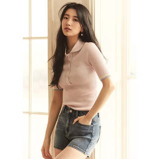 [Guess Korea] กางเกงขาสั้น 100% D-Tone 3 ส่วน แฟชั่นสไตล์เกาหลี สําหรับผู้หญิง