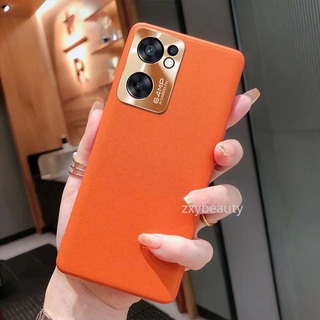 เคสโทรศัพท์มือถือหนังแข็ง ผิวด้าน กันกระแทก ป้องกันกล้อง หรูหรา สําหรับ OPPO Reno 8 7 Pro SE 7SE 7Pro 5G Reno7 Pro 8Pro Reno8