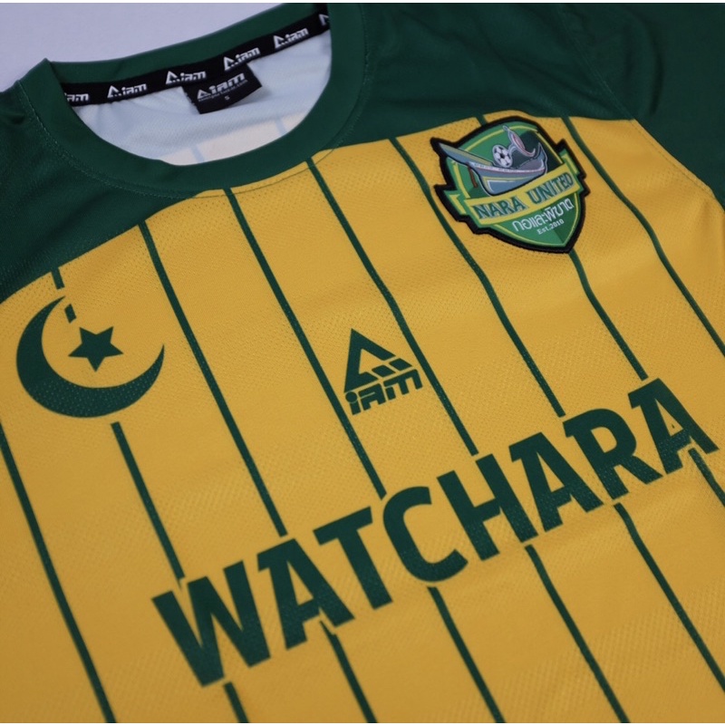 เสื้อแข่งสีเหลือง เยือน Nara United 2020 เกรดนักฟุตบอล