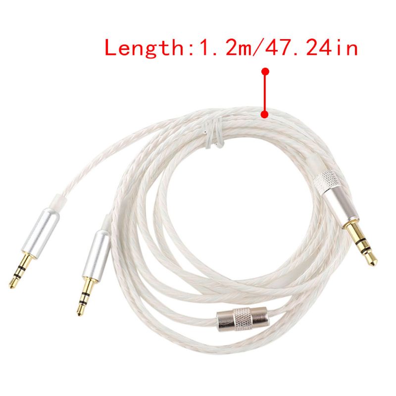 lucky* Flexural Replacement 1.2m Audio Cable For Sol Republic Master Tracks HD V8 V10 V