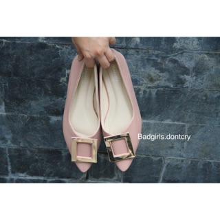 Material shoes - pink