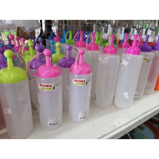 ขวดบีบซอสใส ขวดบีบนมข้น ขวดซอส  400 ml 570 ml