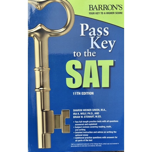 Sale35% Pass Key to the SAT (Barron's Pass Key to the SAT)